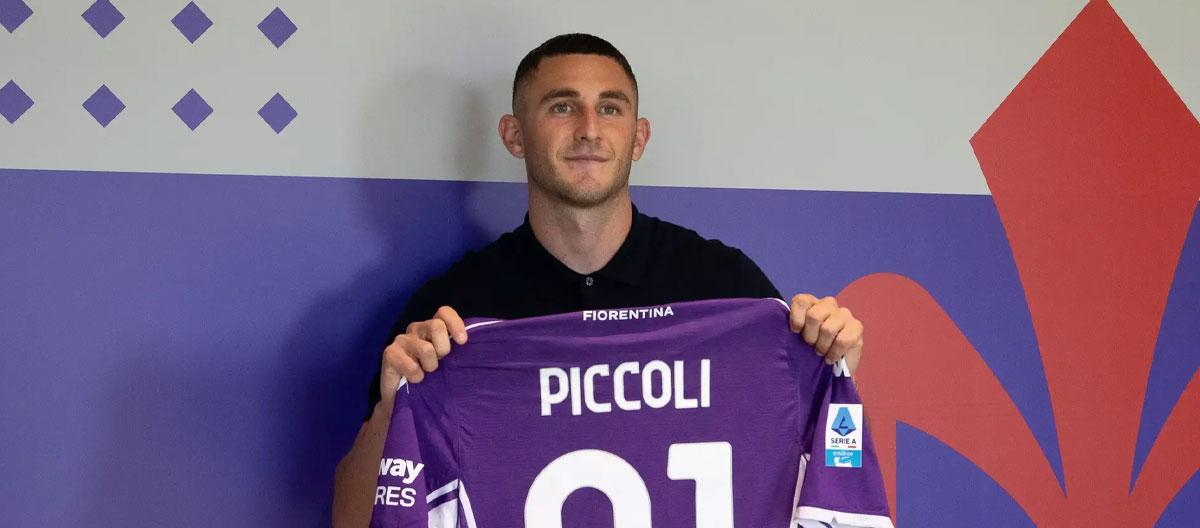 Fiorentina officially announce the signing of Cagliari's Italian center forward Roberto Piccoli..
