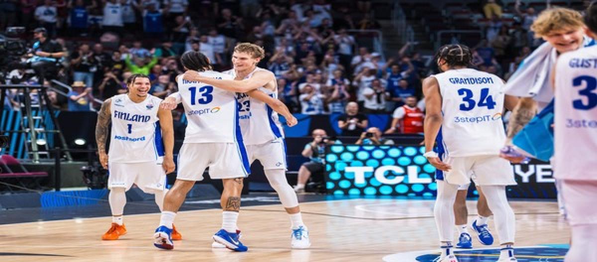 芬兰历史性闯入欧锦赛四强 创造队史最佳战绩