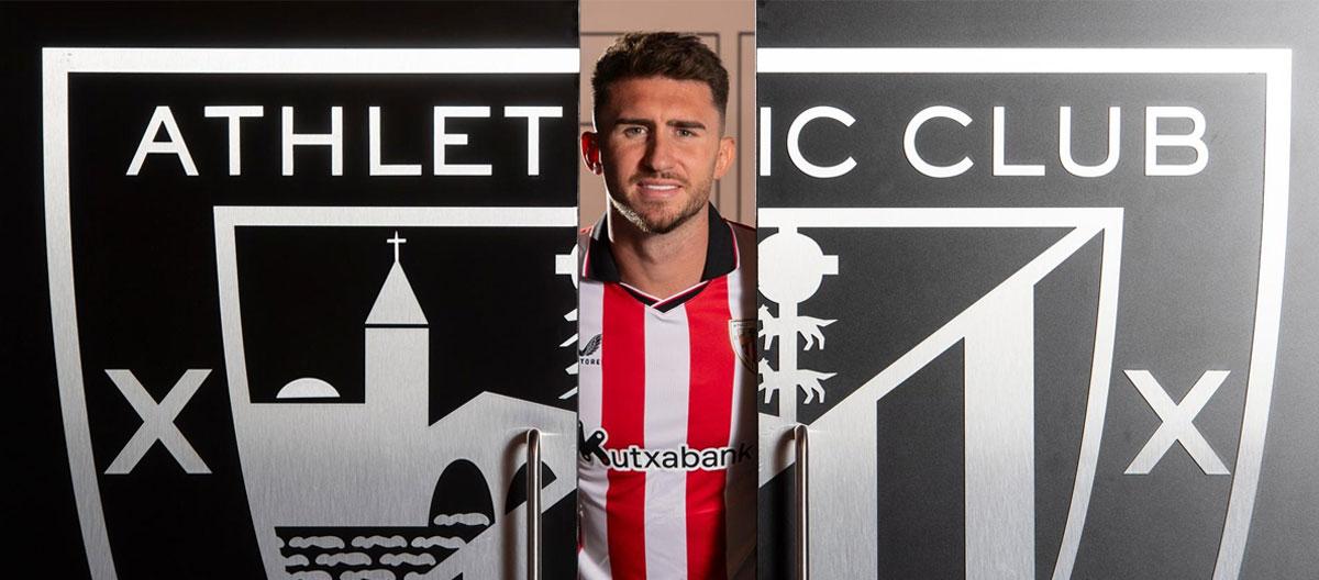 Former Manchester City and Spain international defender Aymeric Laporte rejoins Athletic Bilbao..