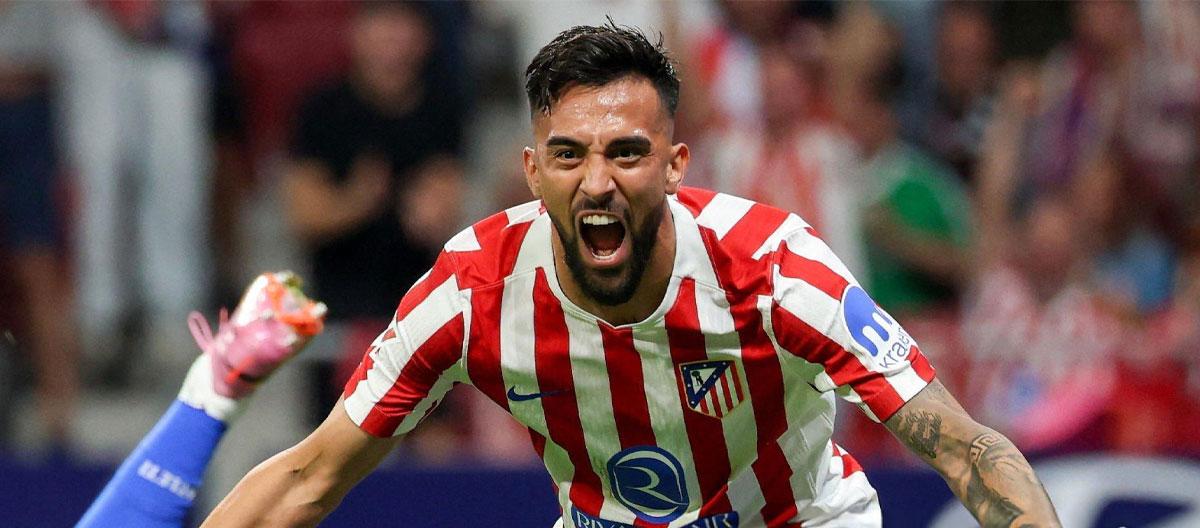 ◤La Liga◢ Nico González scores on debut as Atlético Madrid beats Villarreal 2-0..