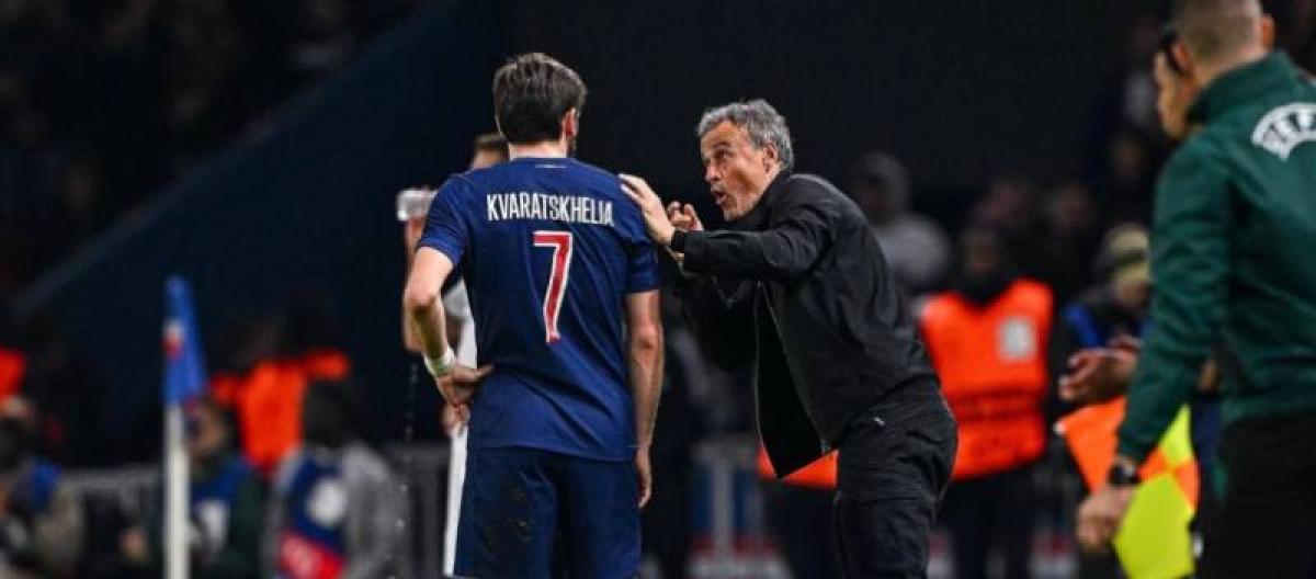 Paris Saint-Germain's decisive victory over Atalanta: Enrique and Kvaratskhelia look ahead to the El Clásico
