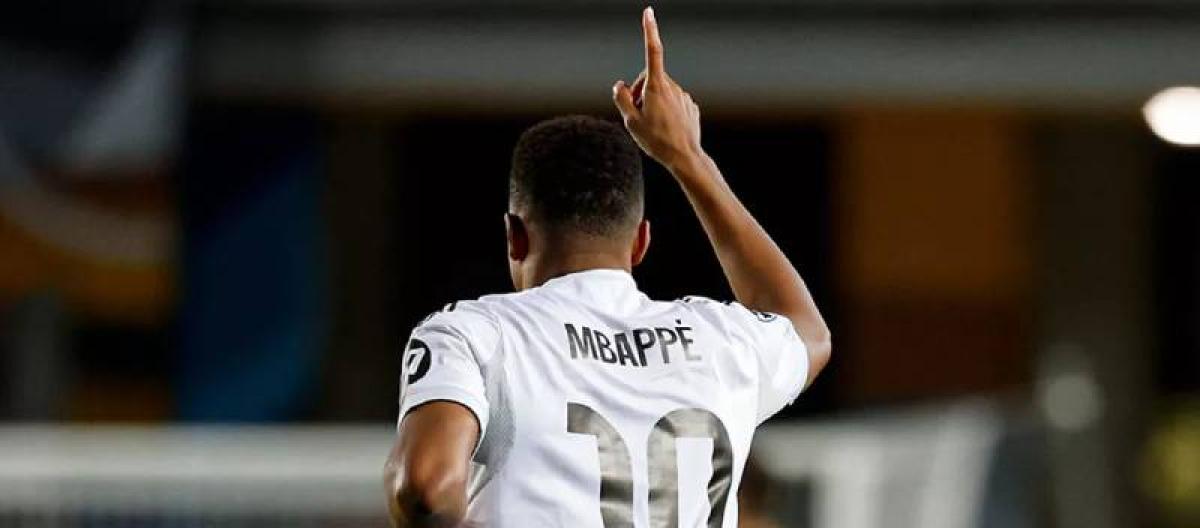 Kylian Mbappé scores hat trick and is named Champions League MVP