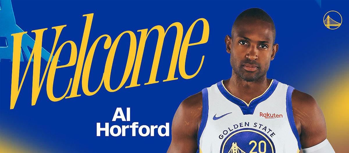 Golden State Warriors officially announced the signing of Boston Celtics legend Al Horford..