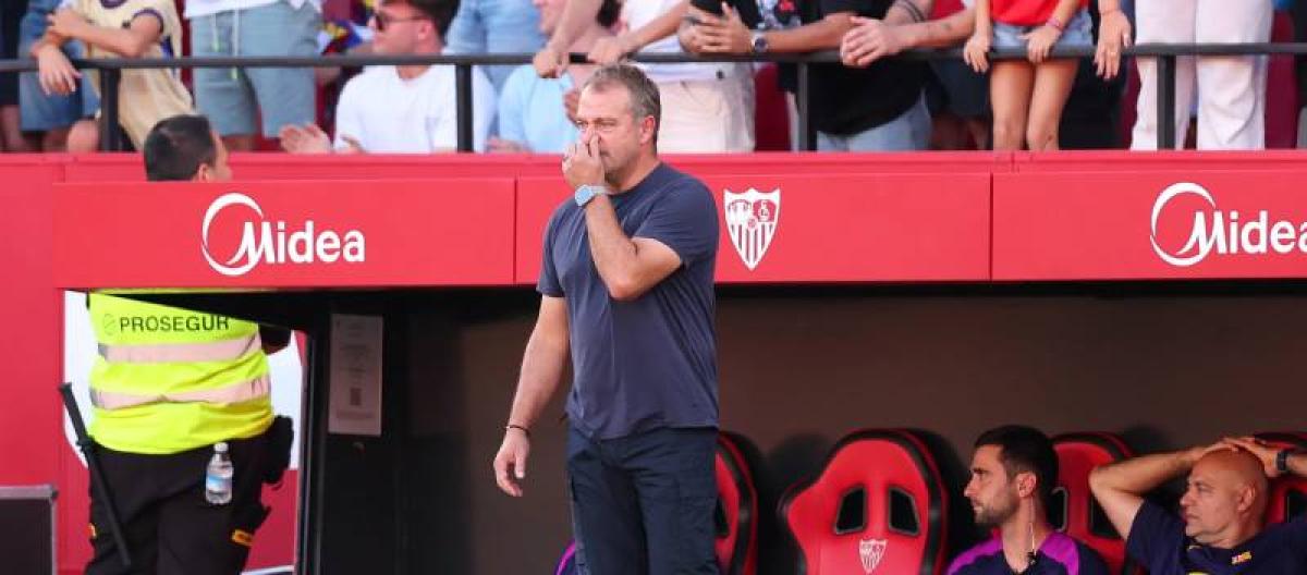 Barcelona coach Hansi Flick hopes team learns lessons from defeat