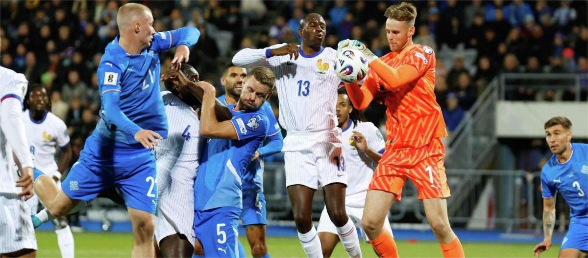 World Cup Qualifiers - Nkunku scores as France draws 2-2 with Iceland