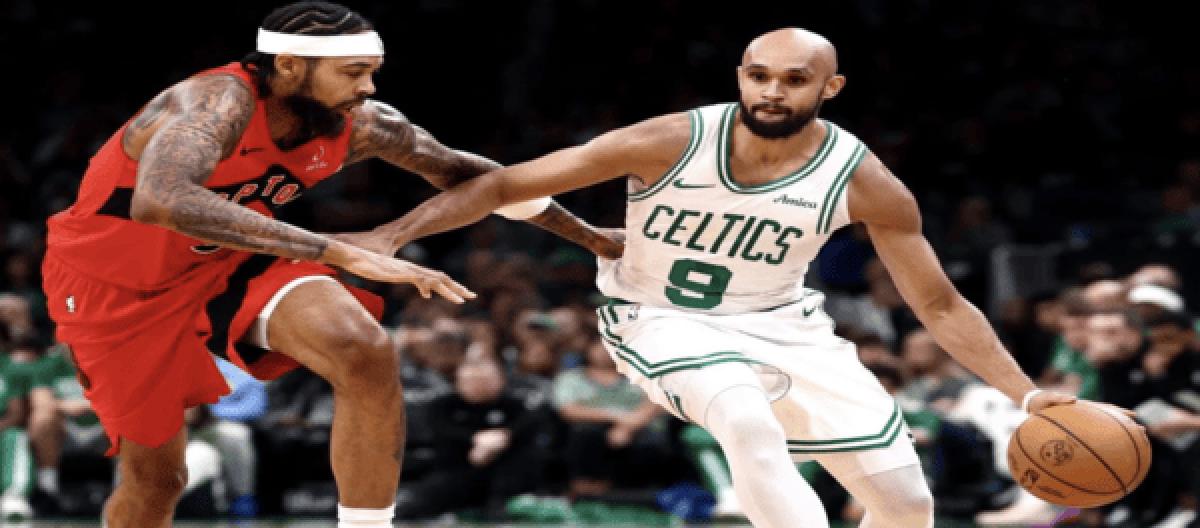 White scores 33 points as Celtics defeat Raptors 110-108