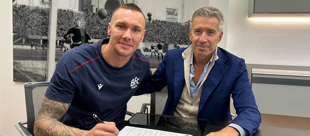Bologna automaticially triggered goalkeeper Lukasz Skorupski's automatic contract renewal clause after the player fulfilled matches played benchmark..