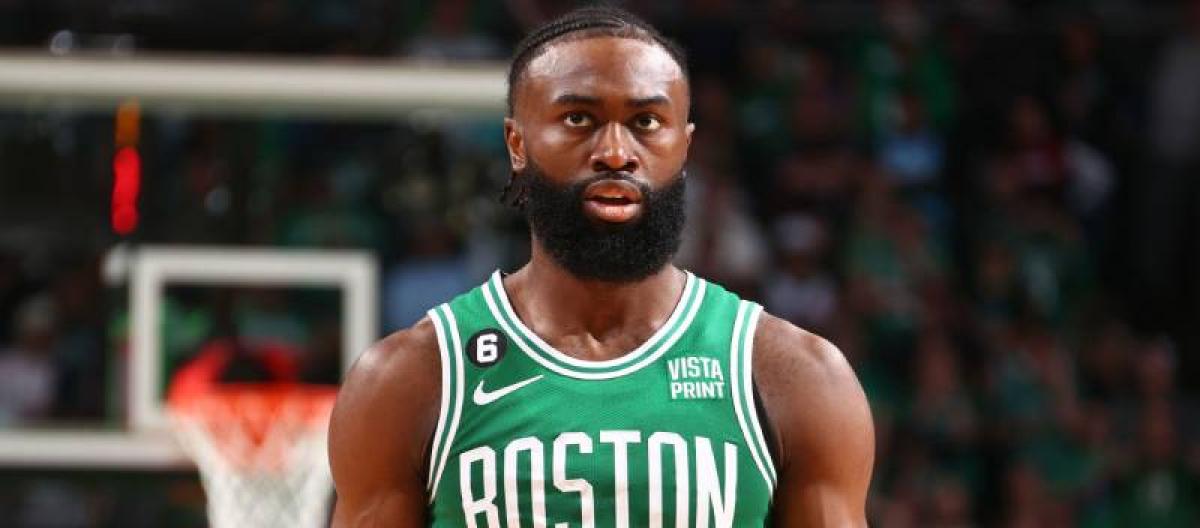 Boston Celtics star forward Jaylen Brown's hamstring injury a concern