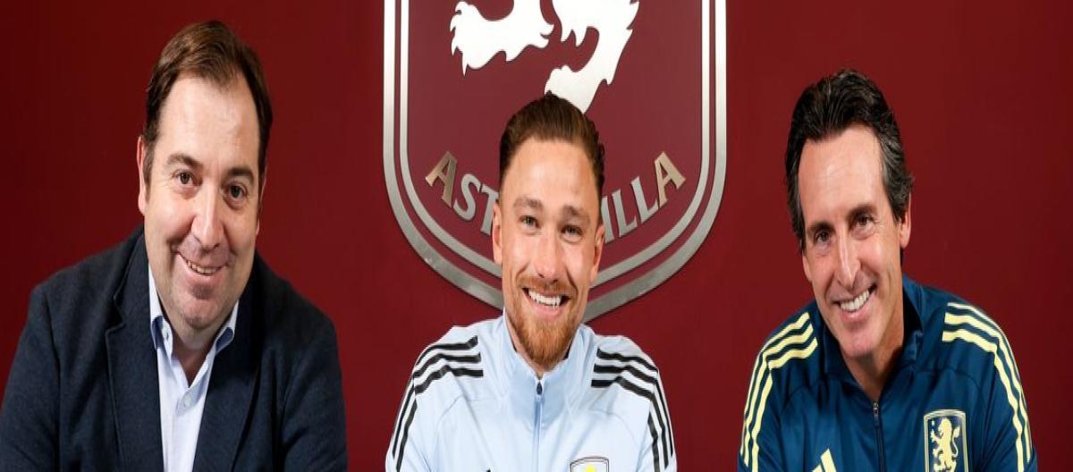 官方：阿斯顿维拉与马蒂·卡什续约至2029年，另附延长一年选项