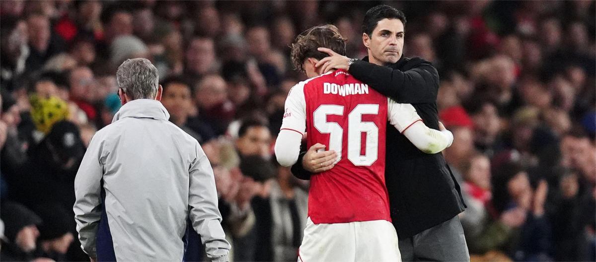 阿申纳晋级联赛杯8强　阿尔特塔为年轻球员感到骄傲