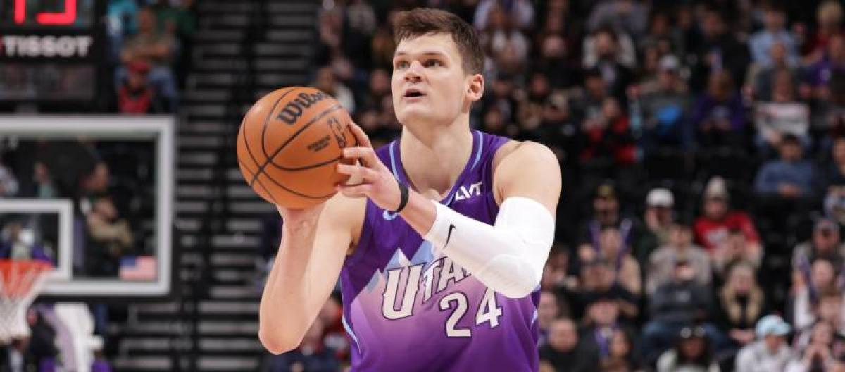 Utah Jazz center Walker Kessler's season is over due to a shoulder injury.