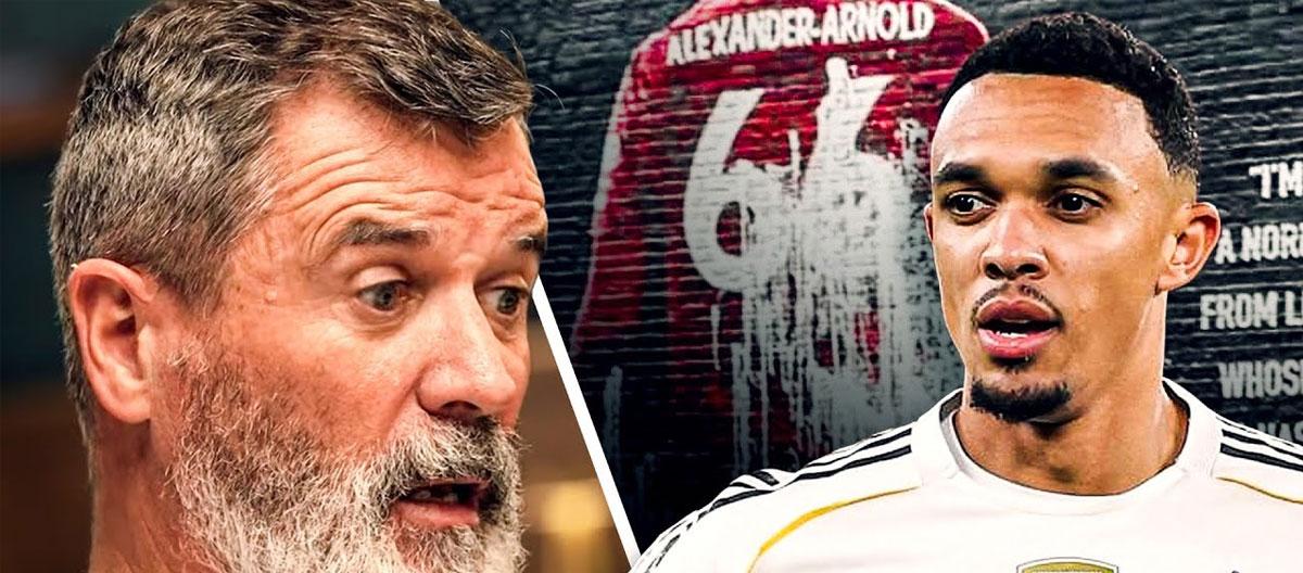 与其将球迷的嘘声贴上“不文明行为”的标签，罗伊·基恩更应该理解利物浦和特伦特·亚历山大-阿诺德之间那种爱恨交织的关系。