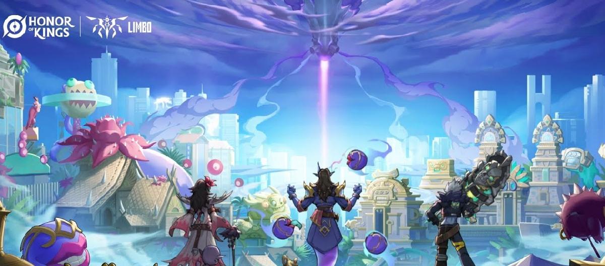 Honor of Kings：Limbo万灵簿活动，集卡领海报。
