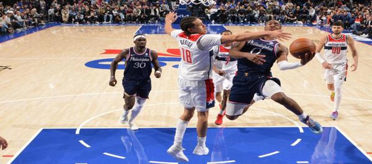 马克西砍35分 76人以121-102轻取奇才