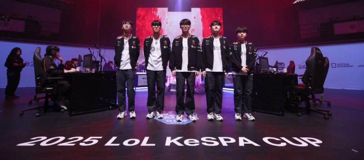 五局鏖战登顶KeSPA Cup　T1首度捧杯开启新赛季