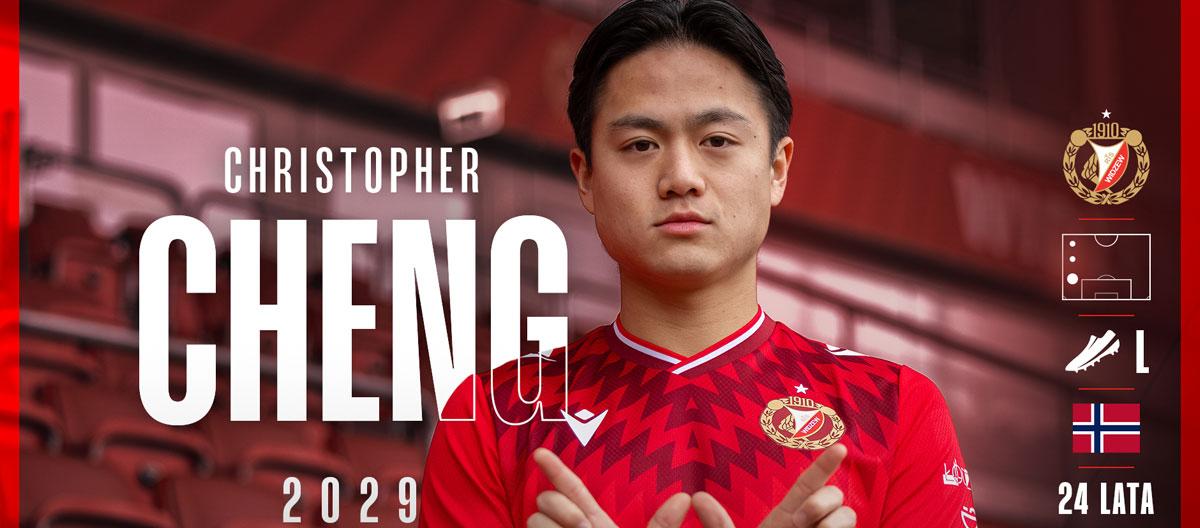 Polish club Widzew Łódź officially announce the signing of Norwegian defender Christopher Cheng, who is of Hong Kong-Chinese descent..