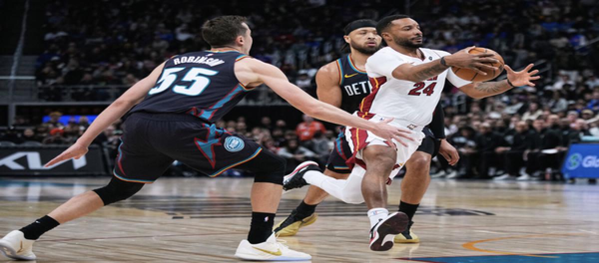 鲍威尔36分火力全开 热火以118-112拿下活塞