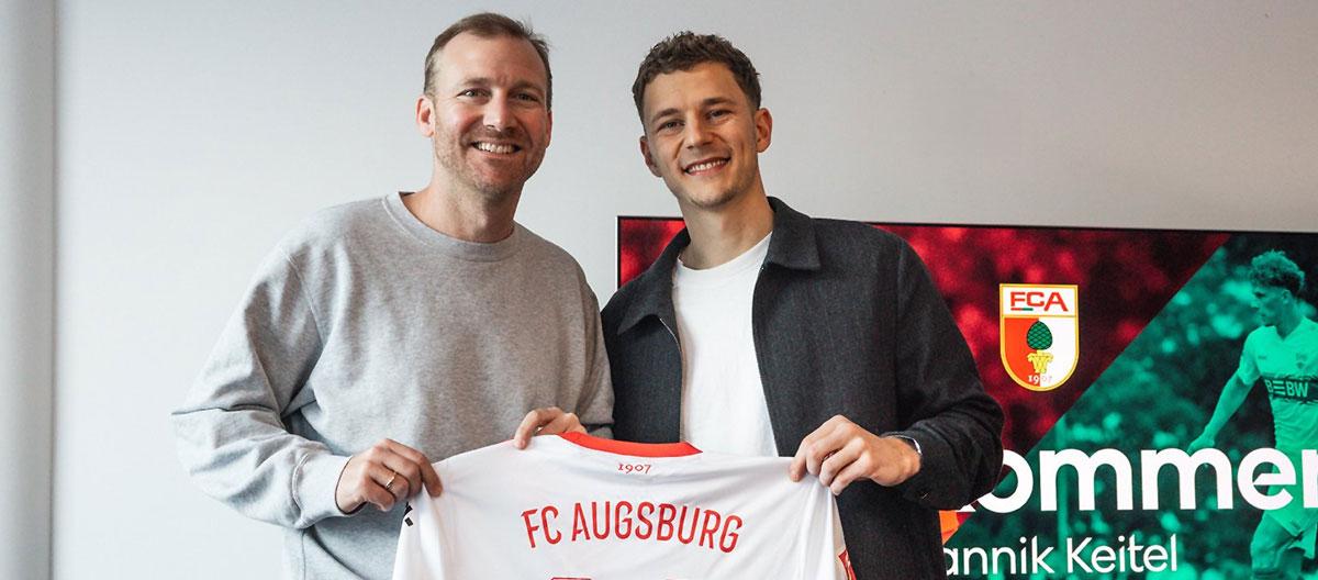 Stuttgart defensive midfielder Yannik Keitel joins Augsburg on-loan..