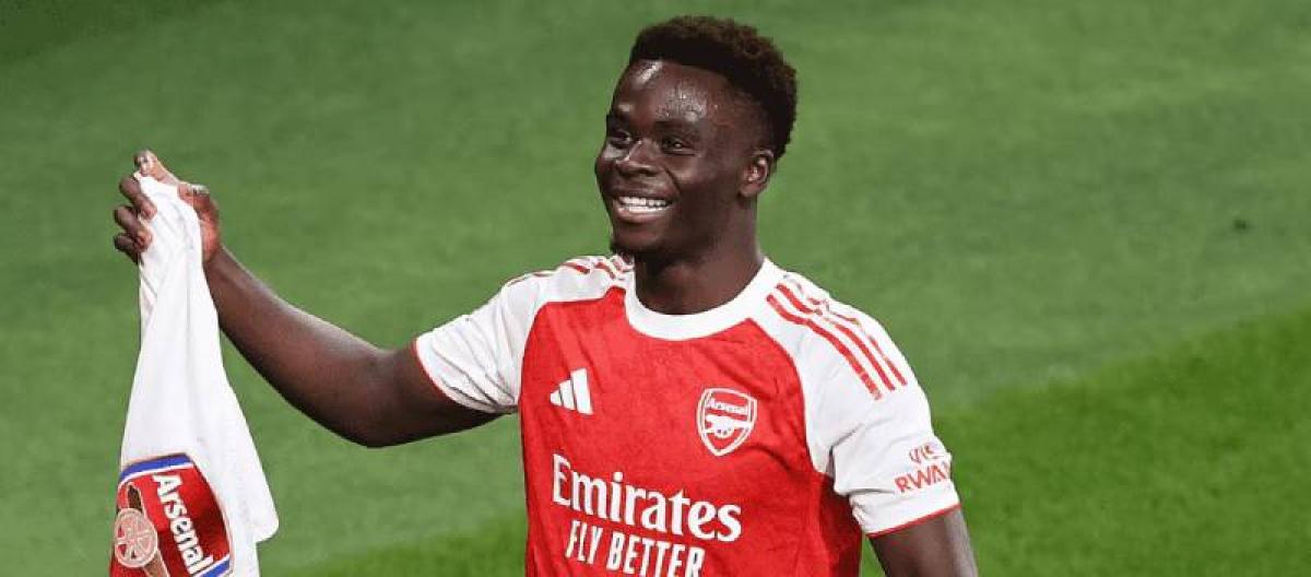 Sources indicate that Bukayo Saka will extend his contract with Arsenal for five years.