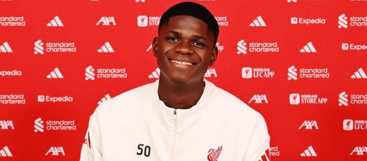 Liverpool officially announce the signing of Senegal U19s international defender wonderkid Mor Talla Ndiaye..