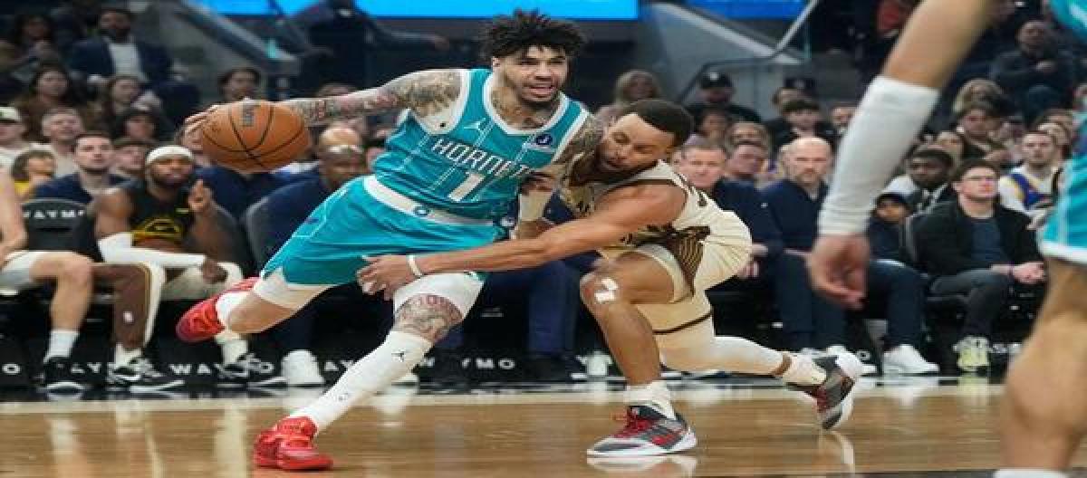 Miller's 28 points weren't enough to save the Warriors from a 136-116 victory over the Hornets.