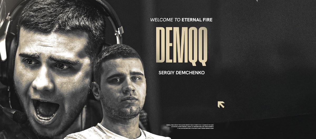 Counter Strike 2: Eternal Fire 战队完成了阵容重建，Passion UA 的支援选手 DemQQ 加入战队。