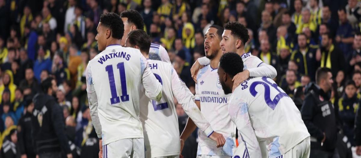 Europa League – Sancho's header secures Aston Villa's 1-0 victory over Fenerbahce and advancement to the Round of 16.