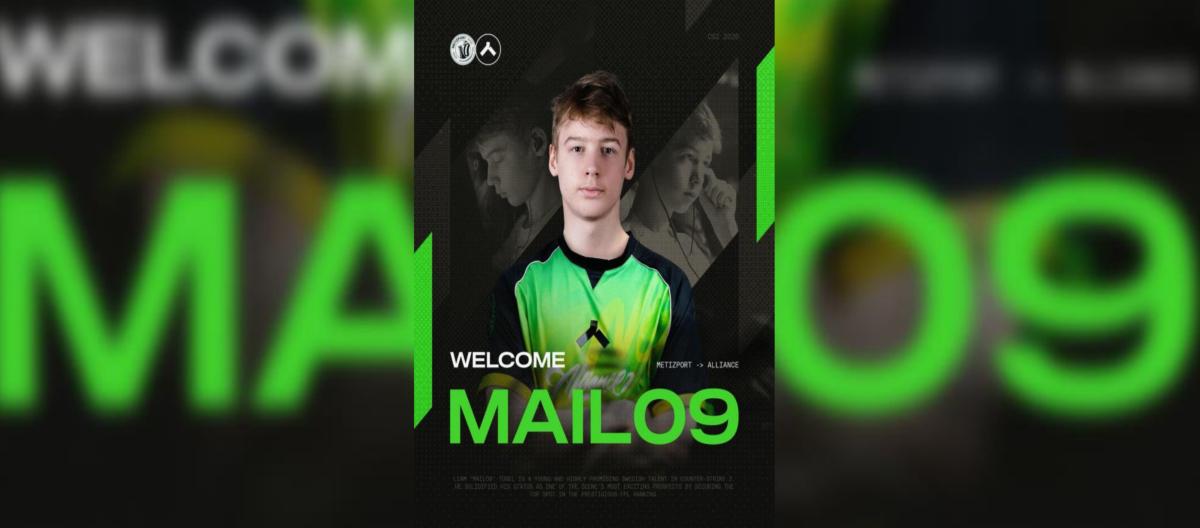 Alliance has loaned out Metizport's young player MaiL09 until the end of June.