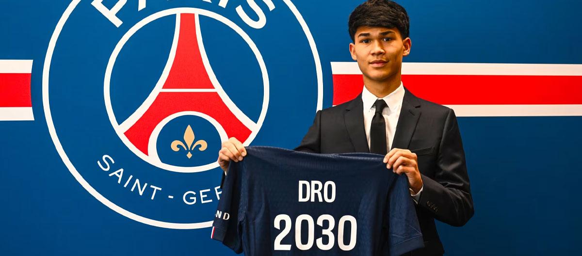 Paris Saint-Germain officially announce the signing of Barcelona wonderkid Dro..