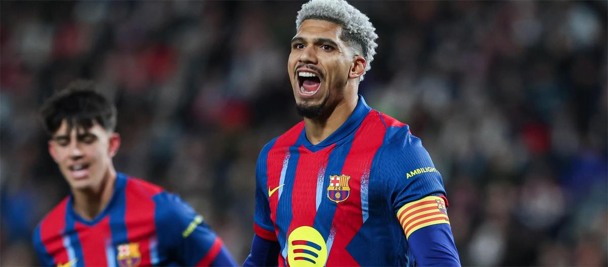 Flick was happy that Araujo scored, which helped boost his confidence.