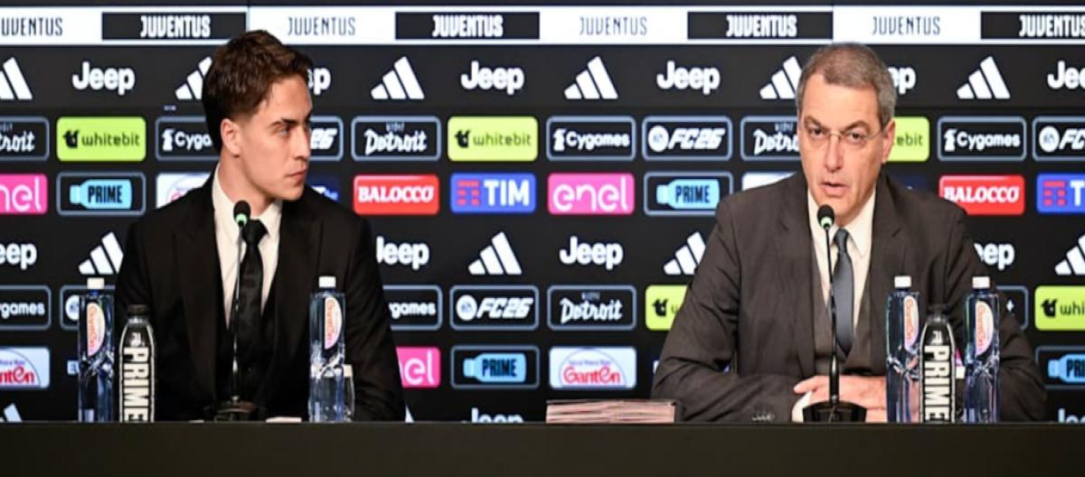 官方：尤文图斯与20岁前锋耶尔德兹续约至2030年