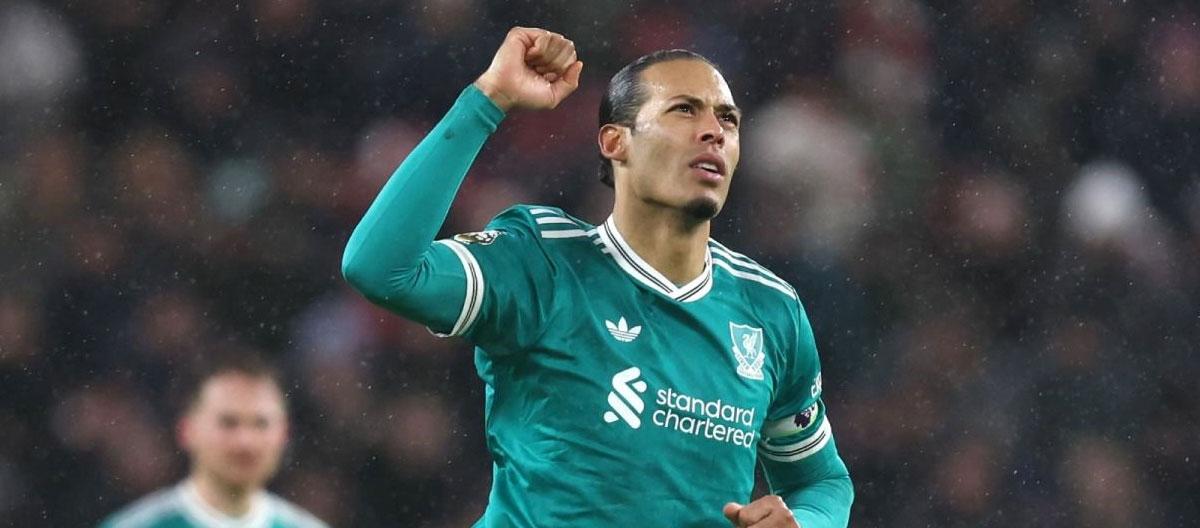 ◤Premier League◢ Virgil van Dijk scores with a header as Liverpool narrowly defeated Sunderland with a 0-1 away win..