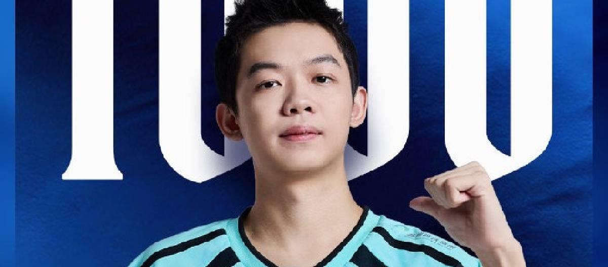 Sheer reaches the milestone of 1000th career assist.