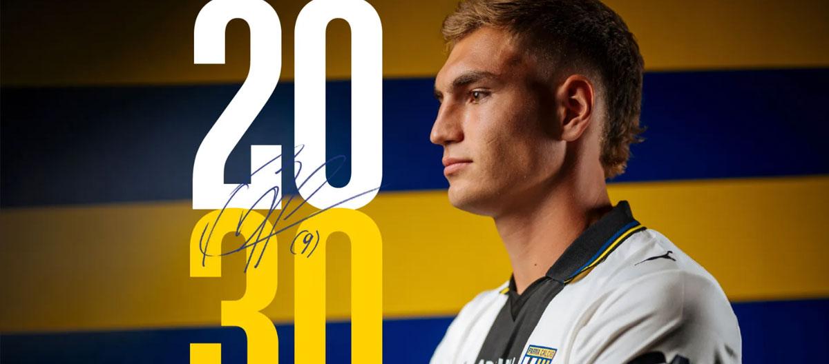 Parma completes contract extension with Spanish center forward Mateo Pellegrino..
