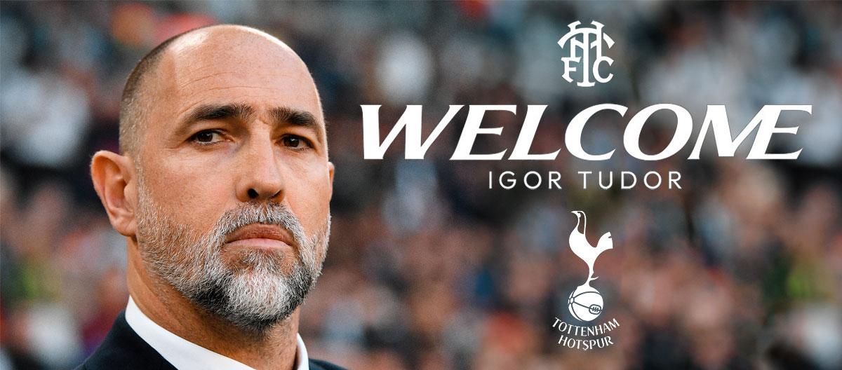 Tottenham Hotspur officially appoints Igor Tudor as its new head coach..