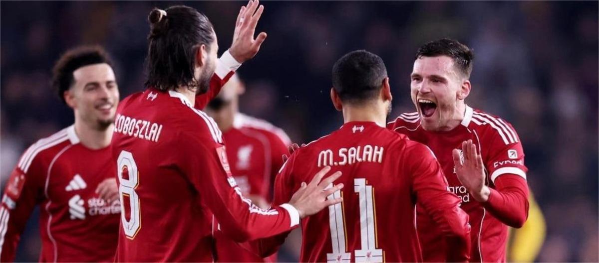 FA Cup – Robertson's goal helps Liverpool beat Wolves 3-1