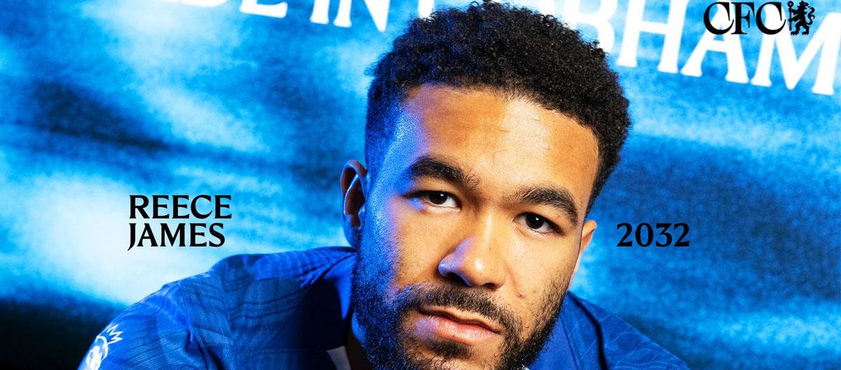 Chelsea completes contract extension with captain Reece James..