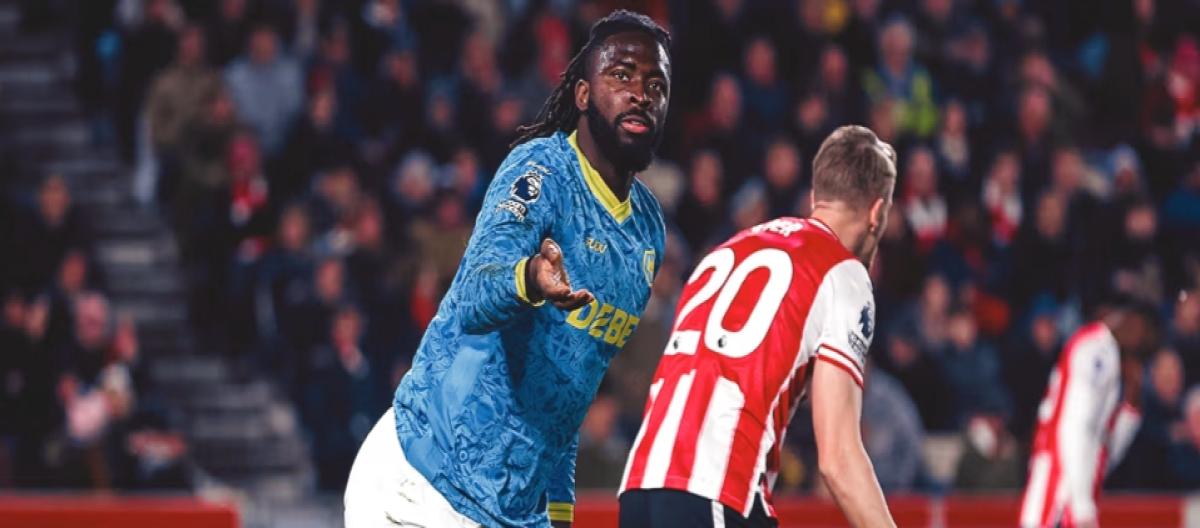 Premier League – Arokdare's header puts Brentford 2-0 up before they are held to a draw by Wolves.