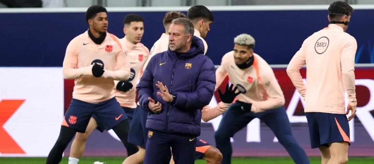 Flick calls on Barcelona to stay positive in their rematch against Newcastle.