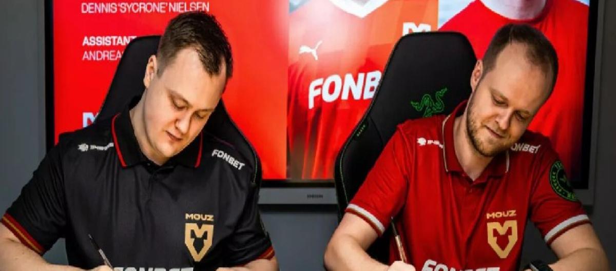 官方：MOUZ与教练sycrone、助教Xyp9x完成续约
