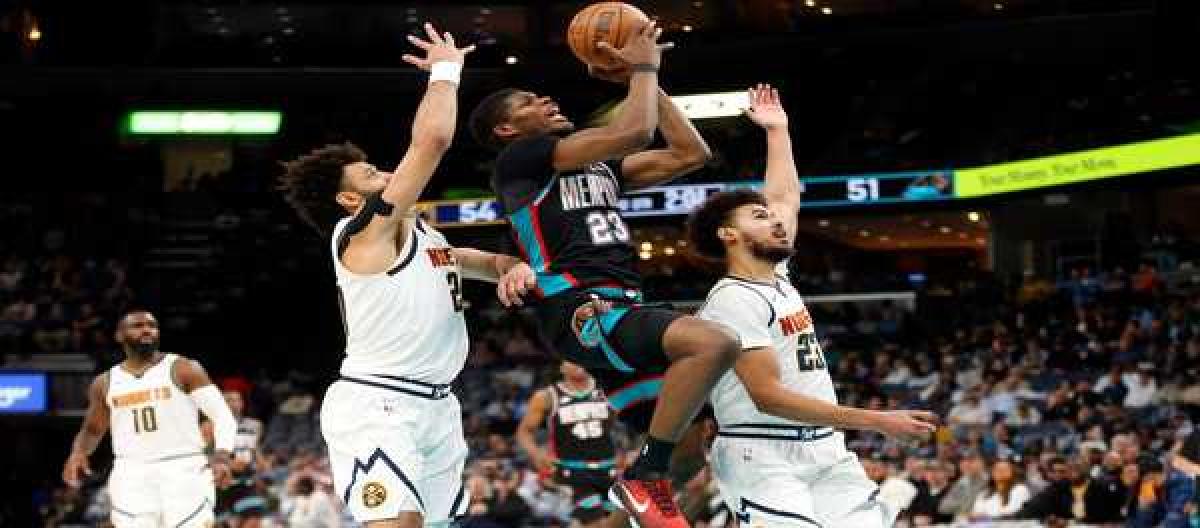 Jokic's 29 points weren't enough to save the Grizzlies from a 125-118 victory over the Nuggets. Jokic's 29 points weren't enough to save the Grizzlies from a 125-118 victory over the Nuggets.