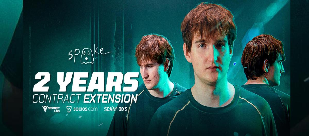 Official: OG extends contract with Swedish rifler Spooke for two years