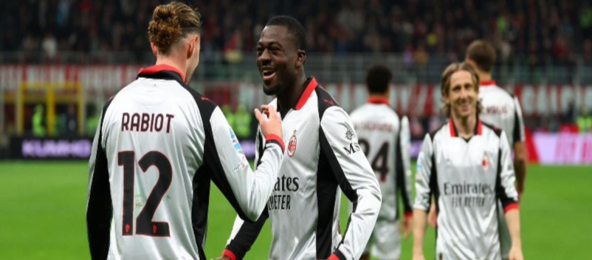 意甲——AC米兰主场3-2力克都灵,帕夫洛维奇破门又送点