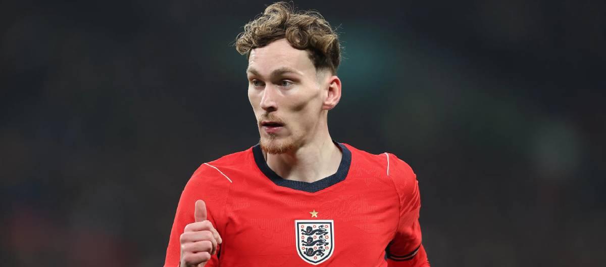 James Garner made a brilliant debut for England's senior national team. James Garner made a brilliant debut for England's senior national team.