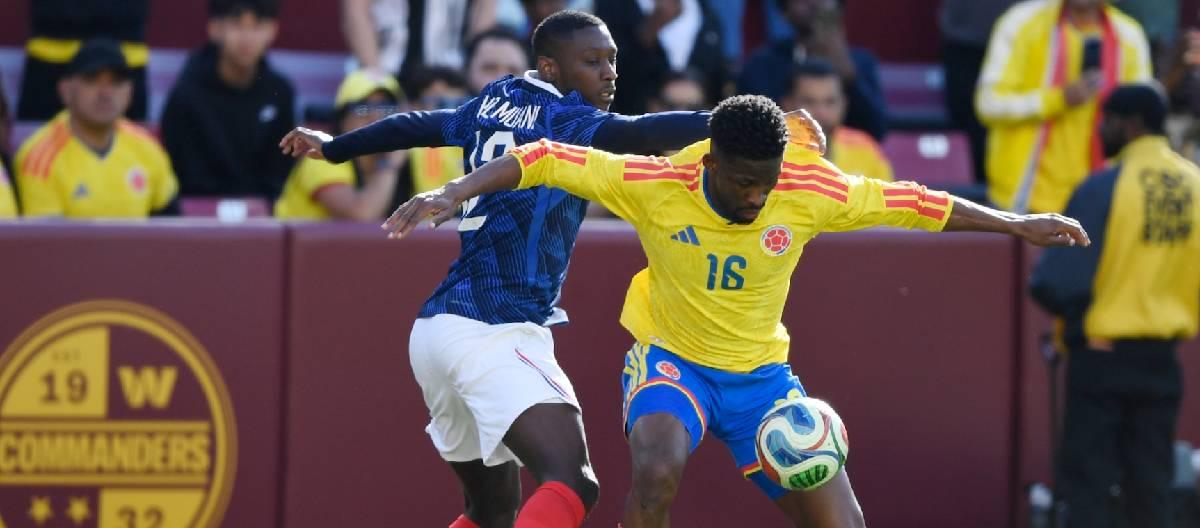 Randall Kolo Mohani makes his first appearance for the French national team as a Tottenham Hotspur player.
