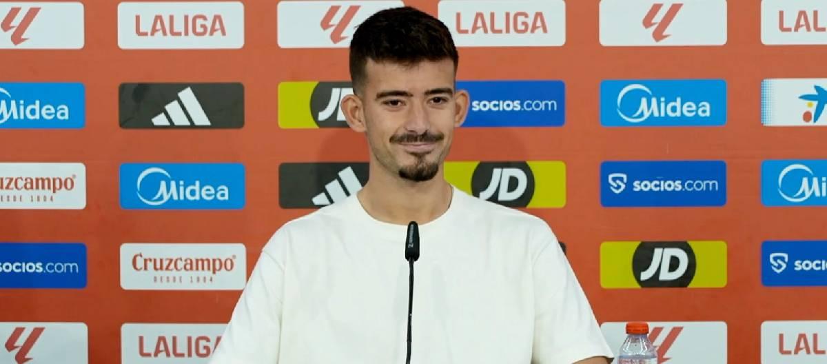 Keke Salas: We will step onto the pitch with the strength, belief, and support we showed against Real Sociedad, as well as the backing of our fans.