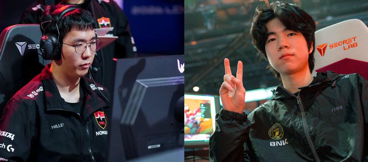 League of Legends: BNK FEARX and NS RedForce to swap ADC players Diable and Taeyoon..