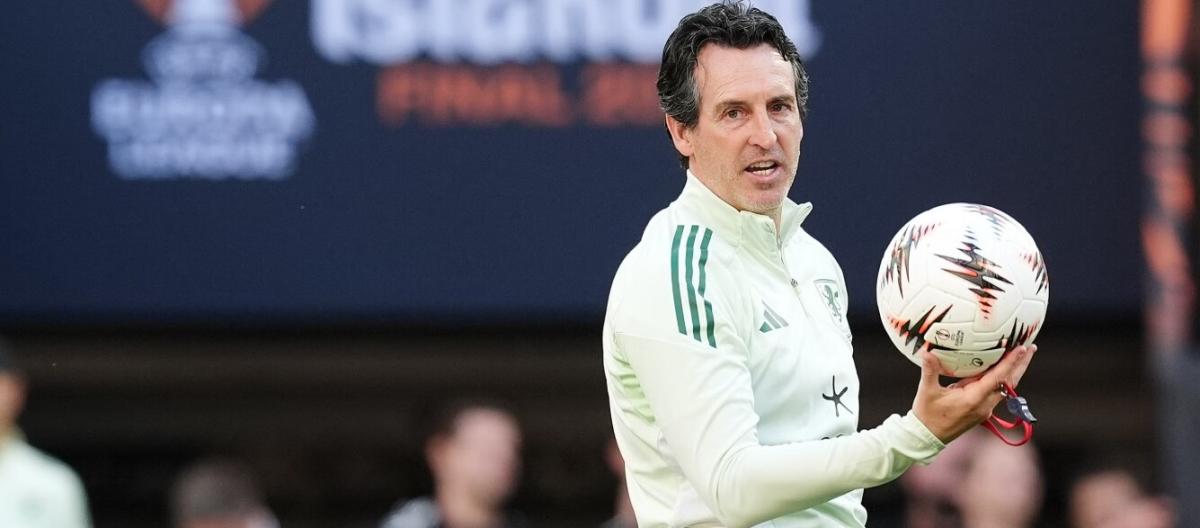 Emery urges Villa to view pressure as a positive motivator in their fight for the Europa League title.