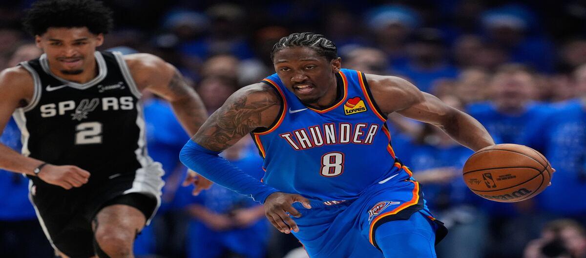 Jalen Williams suffers hamstring injury again, leaves game 2 of the Western Conference Finals at halftime