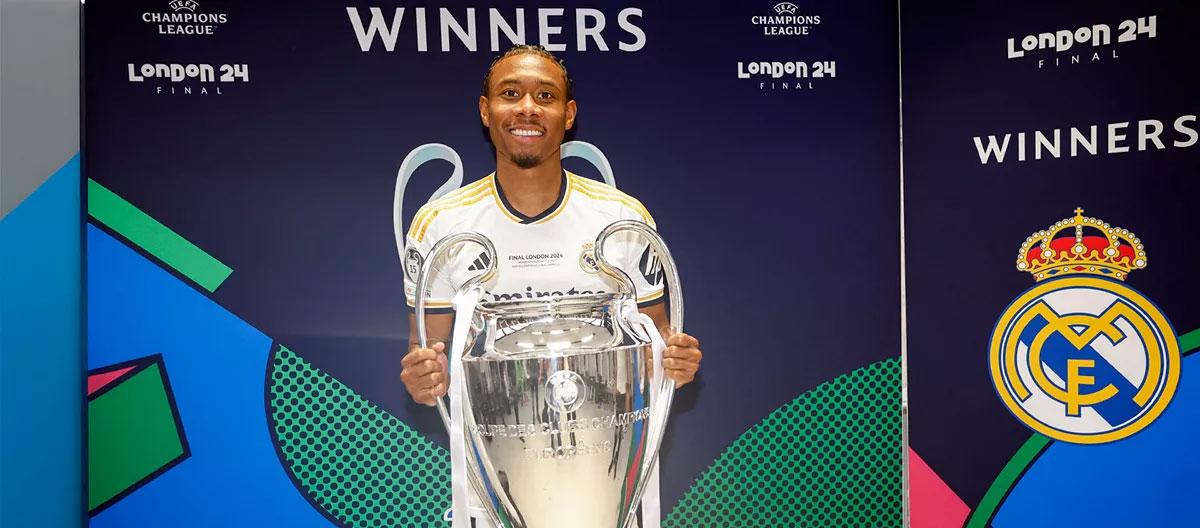 Real Madrid defender David Alaba to leave the club at the end of the season..